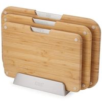 Фото Набор разделочных досок с подставкой Joseph Joseph Nest Bamboo 3 шт 60236